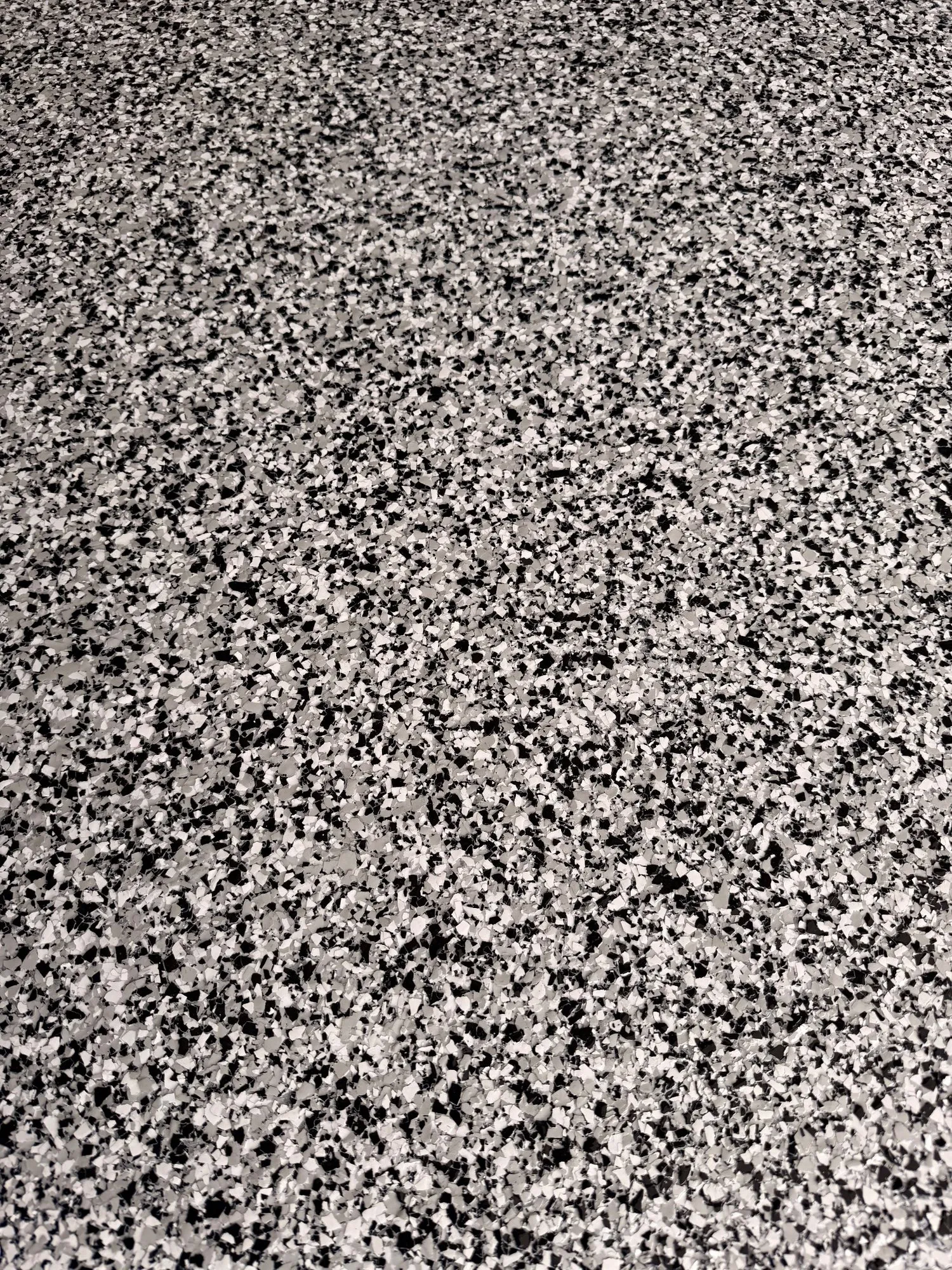 Flake epoxy 2-car garage in Irvine, photo 2