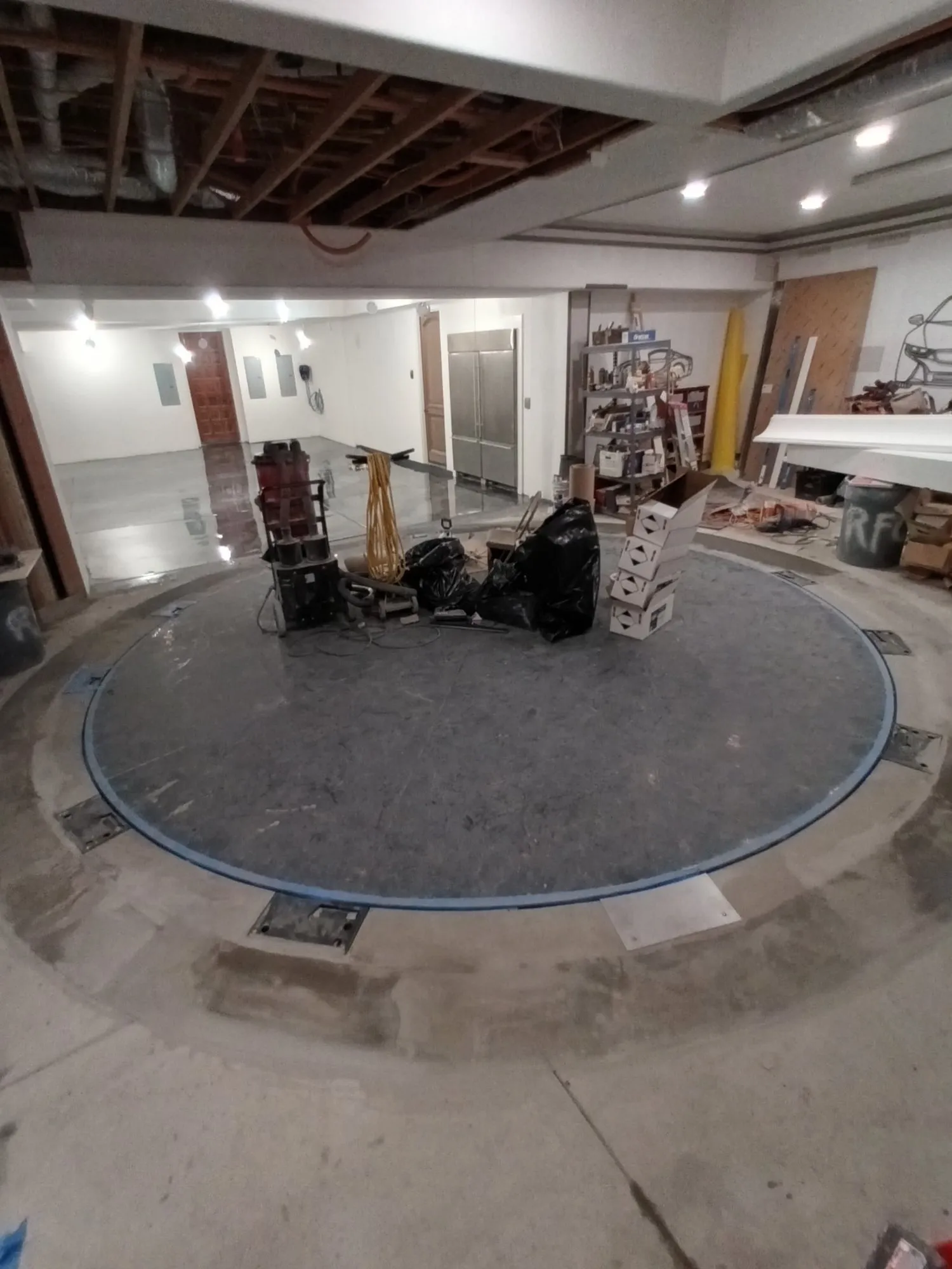 4-car metallic epoxy garage in Irvine, photo 3
