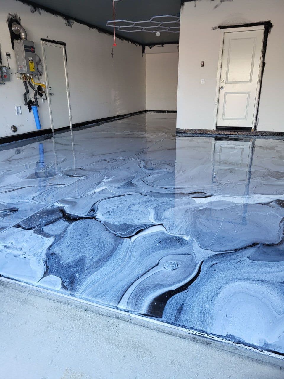 Lake Elsinore 3-Car Garage Epoxy Transformation