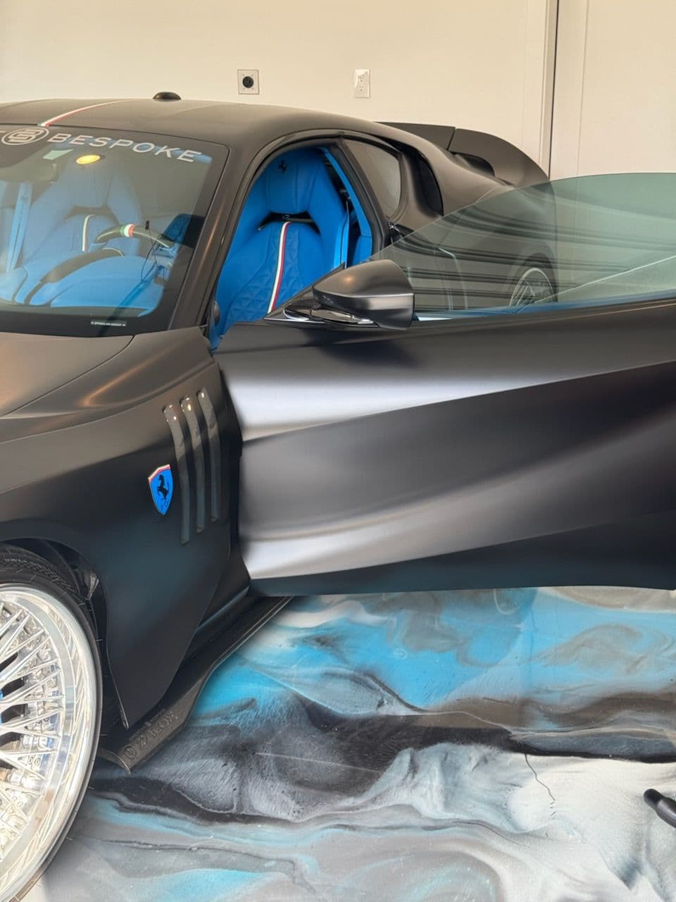 Gallery photos for Metallic Epoxy Mastery Highlights Luxury Garage in Huntington Beach: Image #1